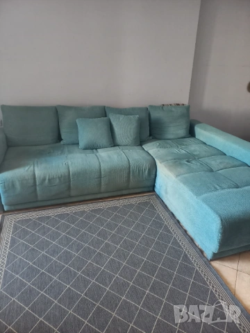 Диван ъглов с функция сън, снимка 3 - Дивани и мека мебел - 53131950