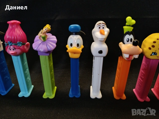 Колекция диспенсъри PEZ, снимка 3 - Колекции - 53218856