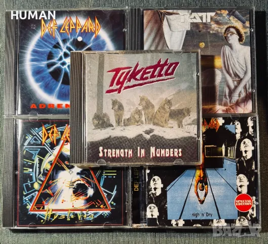 Def Leppard - Ratt - Tyketto, снимка 1 - CD дискове - 48921224