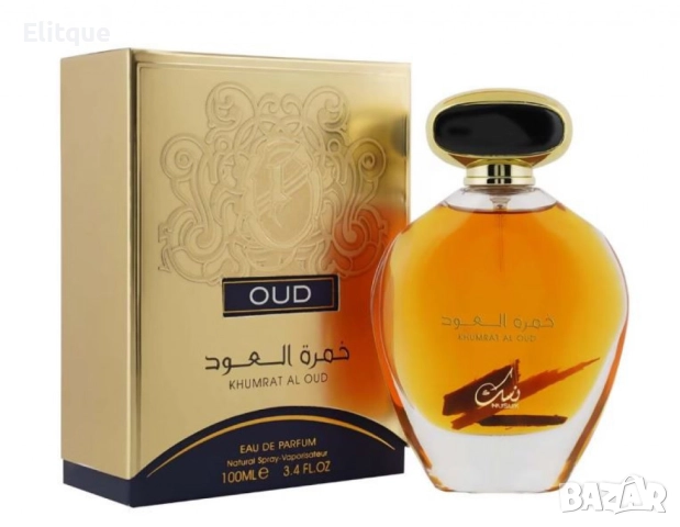 Парфюмна вода Nusuk Khumrat Al Oud, 100 мл – Луксозен аромат за мъже  Описание, снимка 4 - Мъжки парфюми - 52787282