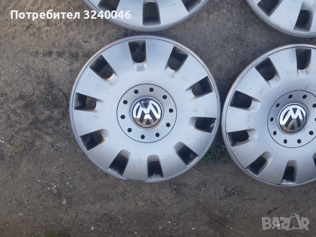 4бр. Оригинални тасове за Фолксваген 16 цола, снимка 5 - Аксесоари и консумативи - 54155377