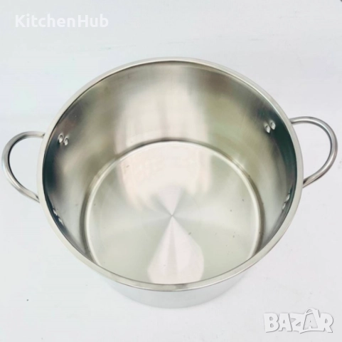 Тенджери от неръждаема стомана, 4 броя , снимка 7 - Съдове за готвене - 52121421