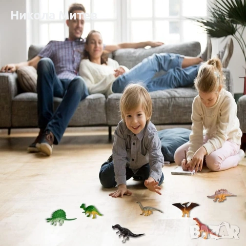 Детски играчки динозаври 48 броя, снимка 3 - Фигурки - 53012878