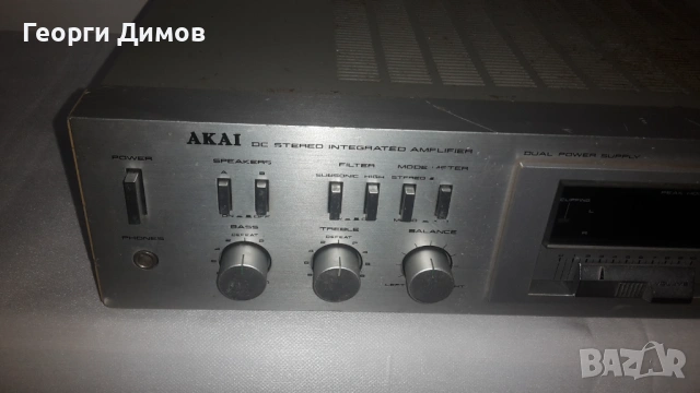 Усилвател AKAI AM-U03, снимка 4 - Ресийвъри, усилватели, смесителни пултове - 54120140