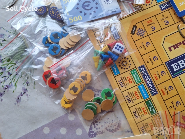 ✅НАСТОЛНО ИГРА - ЕВРОПОЛИЯ ПРЕМИУМ❗, снимка 3 - Настолни игри - 53646279