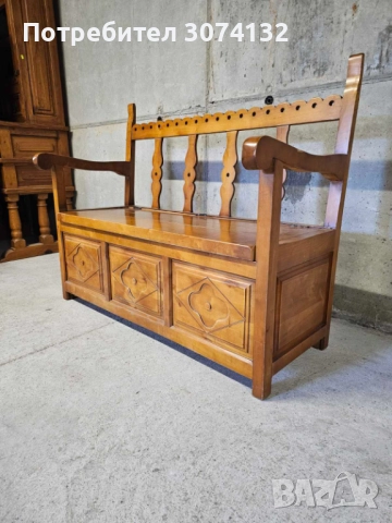 Пейка с ракла в стил Рустик, снимка 3 - Дивани и мека мебел - 52159019