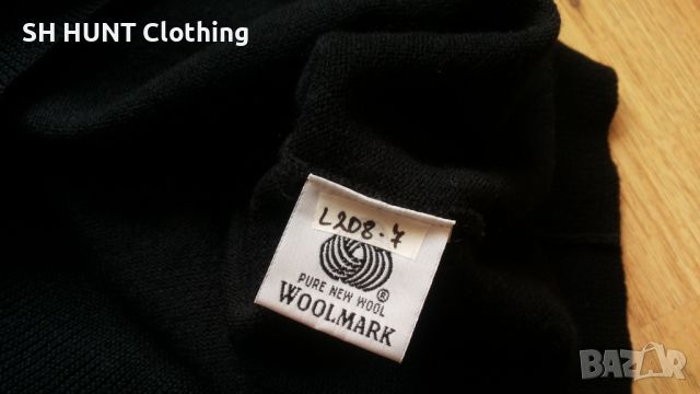 MIGUEL WOOLMARK 100% Merino Wool размер L блуза 100% Мерино вълна - 1109, снимка 9 - Блузи - 46450043