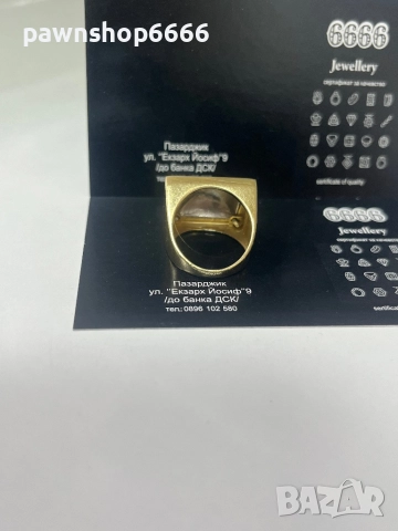 Златен пръстен 14К , снимка 9 - Пръстени - 51809178