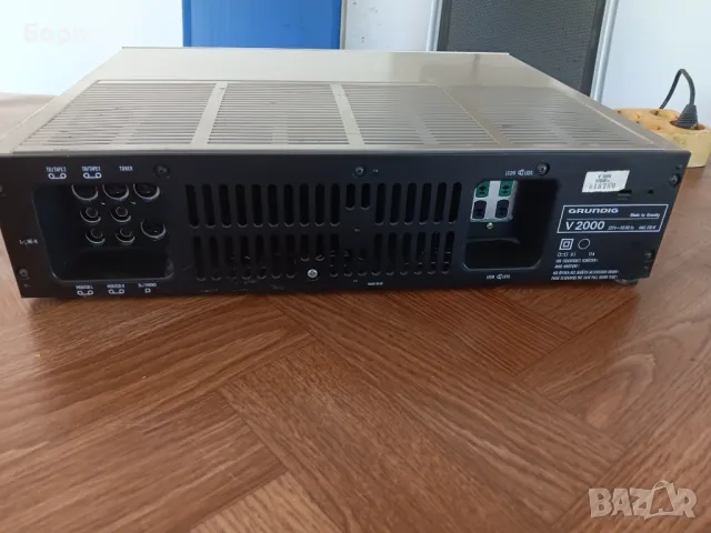 GRUNDIG V2000 Усилвател, снимка 11 - Ресийвъри, усилватели, смесителни пултове - 47173652