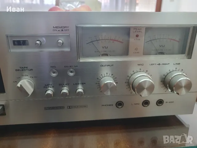 Akai GXC-709D касетен дек , снимка 4 - Декове - 48639037