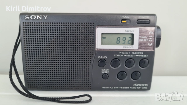 Sony ICF-M260 – компактно цифрово радио