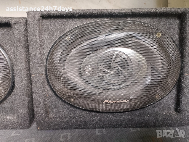 Тонколони Pioneer Елипсовидни + BASS кутии 3-лентови- оригинален Пайнер. 