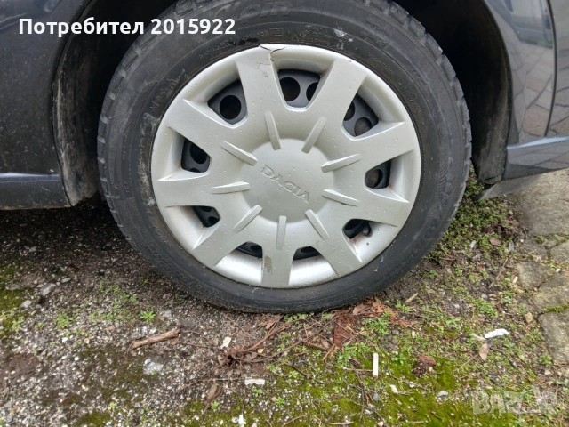 Оригинални тасове 15цола за Dacia sandero.logan., снимка 2 - Аксесоари и консумативи - 53576202