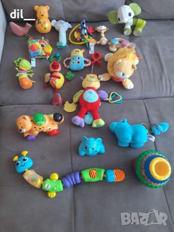 Бебешки играчки дрънкалки, гризалки, плюшени, шумолящи, снимка 3 - Плюшени играчки - 46386693