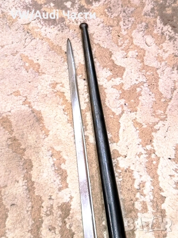 Френски щик нож байонет ГРА GRASS M1874 Waffenfabrik Steyr 1885 гръцка поръчка, снимка 7 - Антикварни и старинни предмети - 53957779