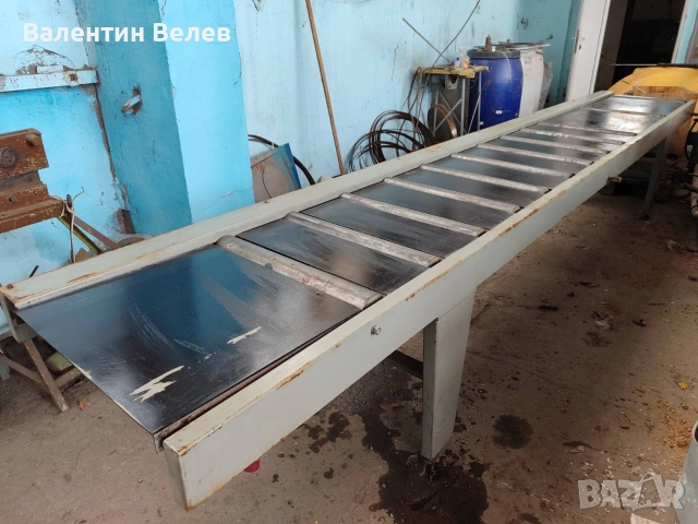 Автоматичен ролков път дължина 4300 мм.ширина 500 мм., снимка 3 - Други машини и части - 53642103