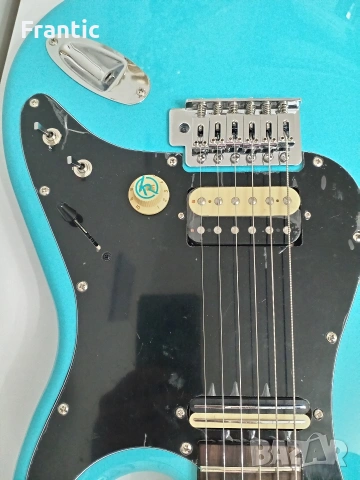 Ел. китара Partscaster Samick '90/Kramer focus vt 211 s seafoam Green , снимка 9 - Китари - 53053711