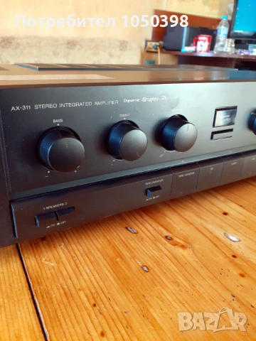 Прекрасен усиловател JVC AX-311 BK Dynamic SUPER A- Японска мощна машина, снимка 4 - Ресийвъри, усилватели, смесителни пултове - 53705936