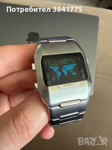 Fossil OLED JR-9465 рядък y2k стил, снимка 4 - Мъжки - 54255592