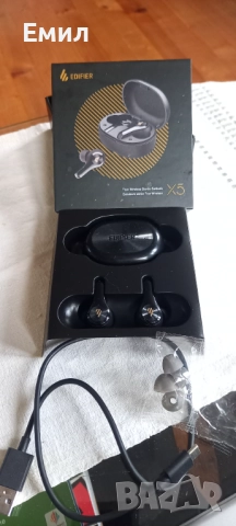 Безжични слушалки Edifier - X5 Lite, TWS, черни, снимка 3 - Безжични слушалки - 52559727