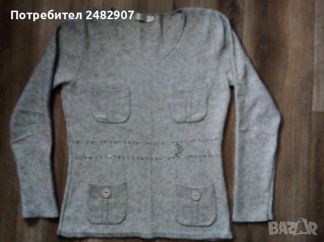 Дамска блуза - плетиво, снимка 2 - Блузи с дълъг ръкав и пуловери - 46005195