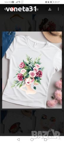Дамски Art блузи с къс ръкав , снимка 3 - Тениски - 45625895