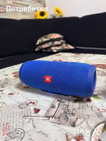 JBL Charge 3 Blue TL Оригинална тонколона, снимка 2 - Тонколони - 48798850