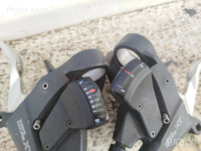 Комбинирани команди 24 скорости за велосипед Колело Shimano deore xt st m 739, снимка 4 - Части за велосипеди - 54182325