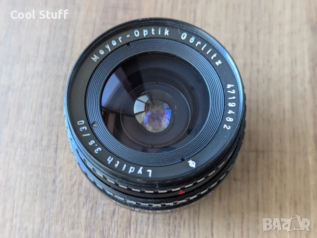 Обектив Lydith 3.5/30 Meyer-Optik Görlitz за EXA Exakta, снимка 4 - Обективи и филтри - 51229502