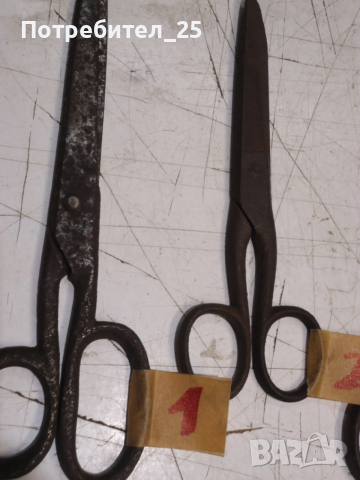 Стари ножици, снимка 9 - Други ценни предмети - 54011906
