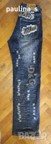 Два различни броя / Дизайнерски дънки "Dolce & Gabbana" / 40EU / 30 - 31, снимка 18 - Дънки - 29633512