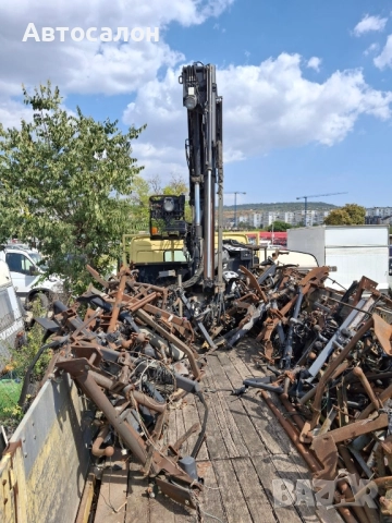 Камион с кран Волво FL7 триосен, снимка 4 - Камиони - 48816564