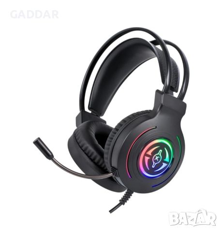 Xtrike ME геймърски слушалки Gaming Headphones GH-413 - RGB, 50mm, PC/Consoles