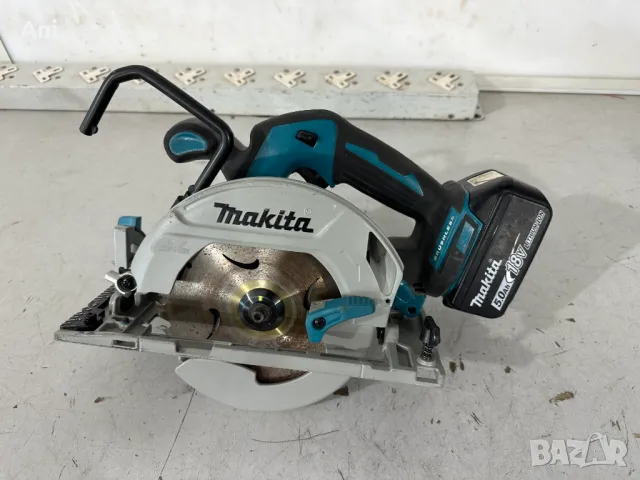 Ръчен циркуляр - Makita 18 V li ion BL , снимка 3 - Циркуляри - 45727323