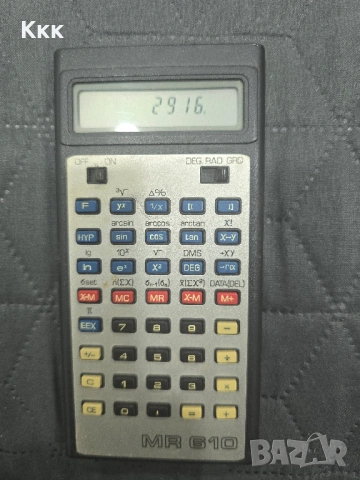 Калкулатор MR 610 , снимка 5 - Антикварни и старинни предмети - 54195921