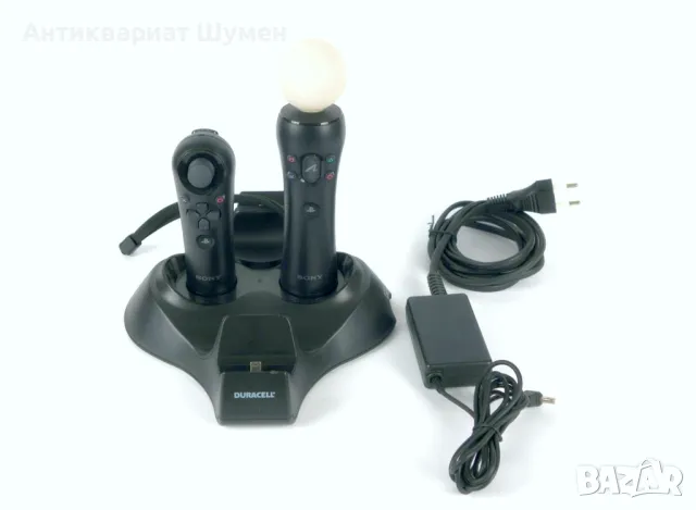 2 контролера Sony PlayStation - CECH-ZCM1E + CECH-ZCS1E + DURACELL зарядно, снимка 1 - PlayStation конзоли - 47196142