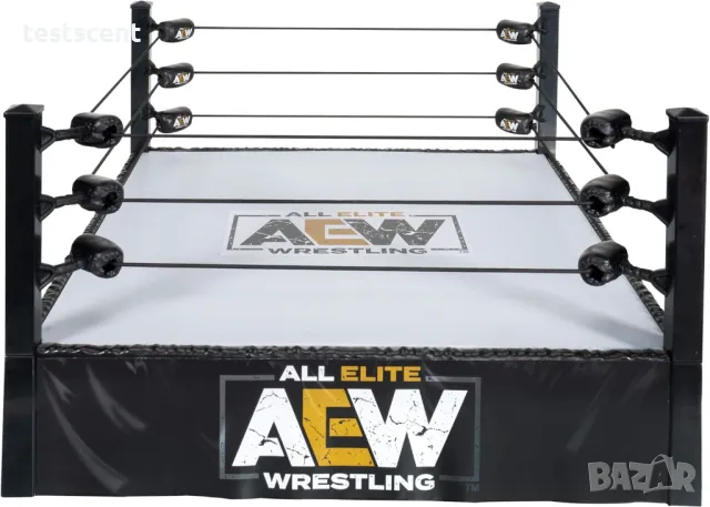 Ринг за играчки AEW All Elite Wrestling Jazwares Wrestling ring кеч игра, снимка 8 - Други игри - 48170757