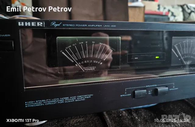 Промо ⭐ ⭐ ⭐ Uher uma-400 2x200W 8om  ( крайно стъпало ) Hantor LA-1000 ( предусилвател), снимка 10 - Ресийвъри, усилватели, смесителни пултове - 50232813