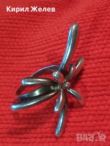 ШИКОЗЕН АРТ ДИЗАЙН СРЕБЪРЕН ПРЪСТЕН РОДИРАНО СРЕБРО 925 ХУДОЖЕСТВЕНА БИЖУТЕРСКА ИЗРАБОТКА 37096, снимка 10 - Пръстени - 50136114