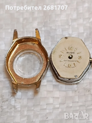 позлатен дамски часовник Suizo, снимка 3 - Дамски - 52958947