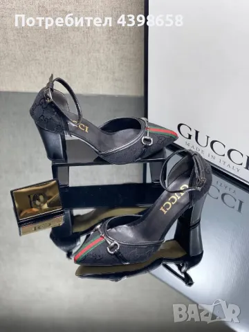 Дамски обувки на ток Gucci, снимка 6 - Дамски елегантни обувки - 49421441