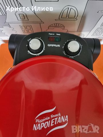 Електрическа фурна за пица G3 Ferrari, Каменна плоча отгоре и отдолу, 400° C , диаметър 31 см, снимка 12 - Печки, фурни - 45429021