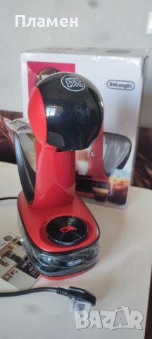 Кафемашина с капсули Dolce gusto Infinisima **червена нова**, снимка 1 - Кафемашини - 46751647