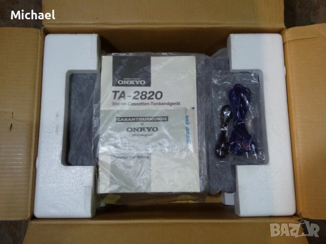 Onkyo TA-2820 касетен дек пълен комплект продавам., снимка 2 - Декове - 53786384
