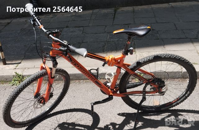 Алуминиев велосипед колело с хидравлични спирачки и гуми 27.5 цола, снимка 1