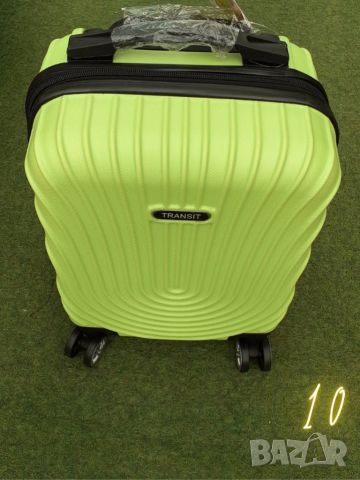 Стилен куфар с колелца за ръчен багаж с твърдо покритие 40/30/20см, снимка 9 - Куфари - 46399571