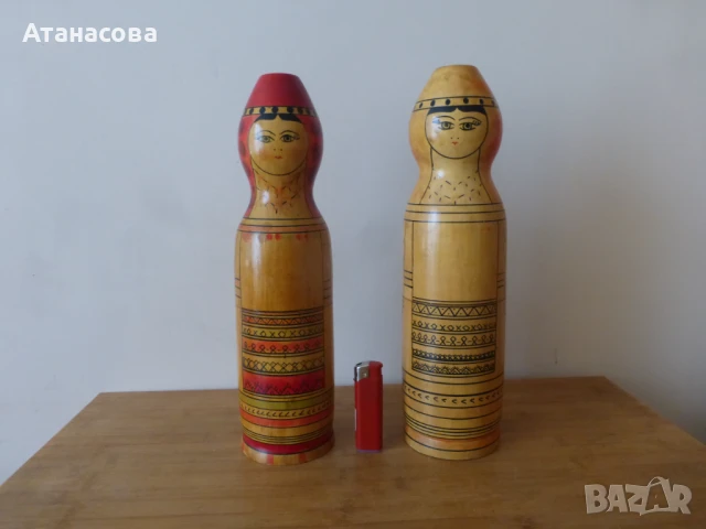 Матрьошка за бутилка водка СССР 1976 г, снимка 11 - Антикварни и старинни предмети - 50507531