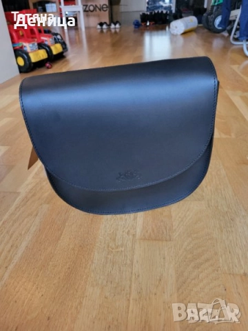 Кожена чанта Sid &Vain, снимка 4 - Чанти - 52137087