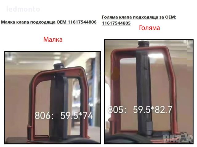 Disa 11617544806 Диса клапа 11617544805 Е46 В39 Е60 Е83 Е65 E36 BMW БМВ Диса, снимка 3 - Части - 45741465