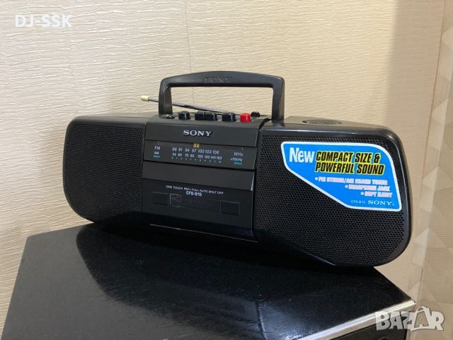 SONY CFS-B15 VINTAGE RETRO BOOMBOX Ghetto Blaster радио касетофон, снимка 3 - Радиокасетофони, транзистори - 45536463